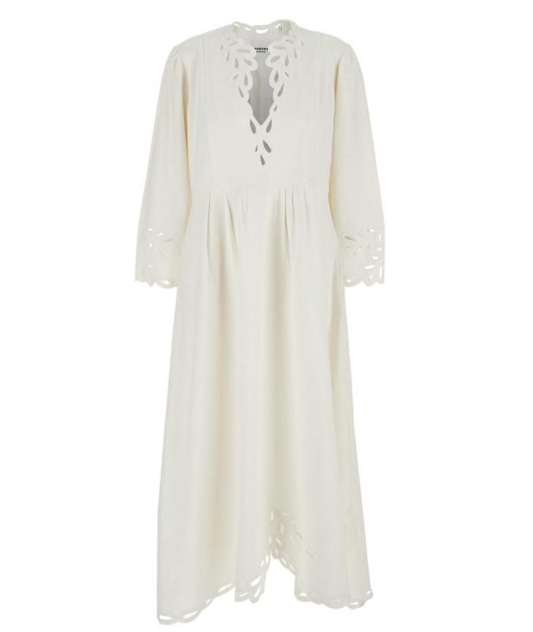 ISABEL MARANT Белое хлопковое повседневное платье, фото 1