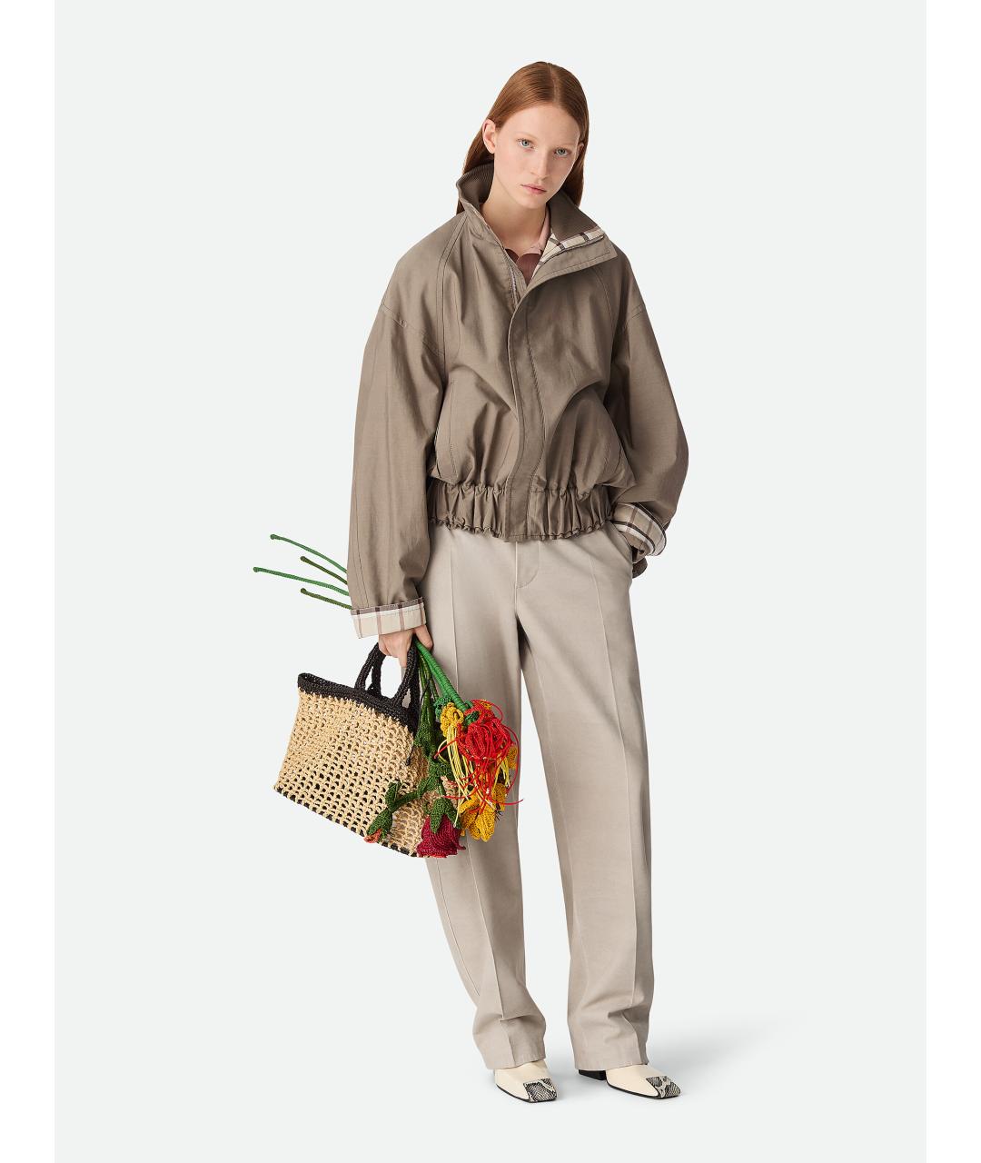 BOTTEGA VENETA Розовый кашемировый джемпер / свитер, фото 5
