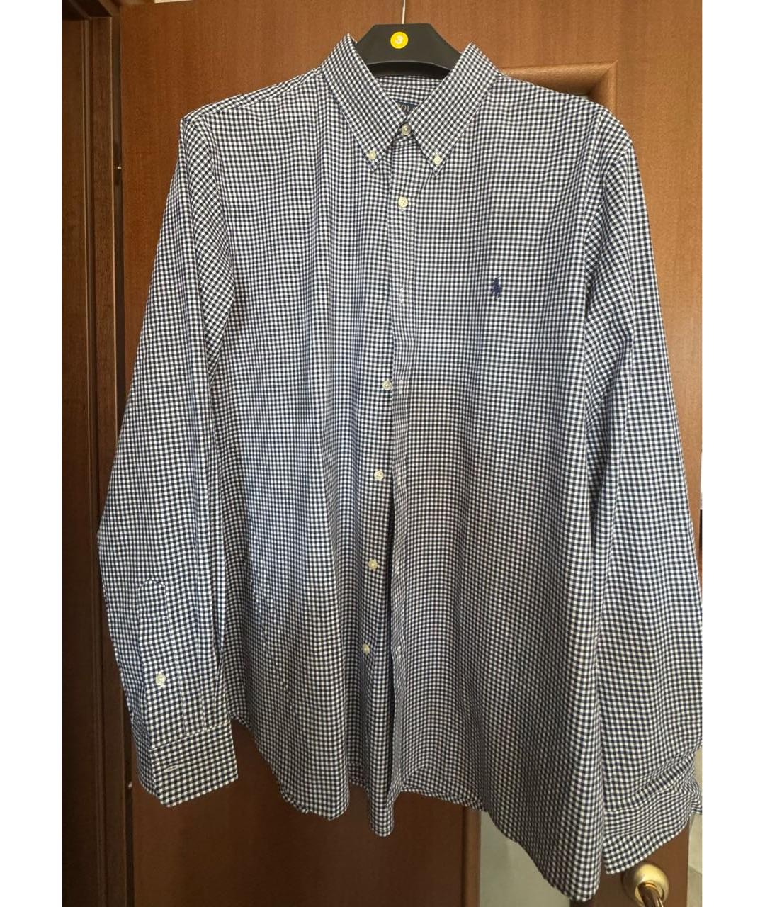 POLO RALPH LAUREN Серая хлопковая классическая рубашка, фото 3