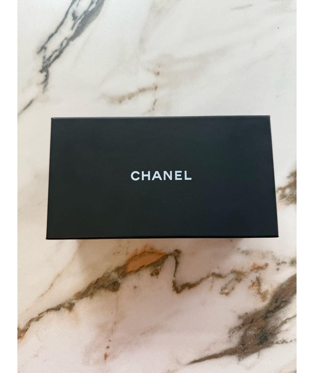 CHANEL Черные пластиковые солнцезащитные очки, фото 4