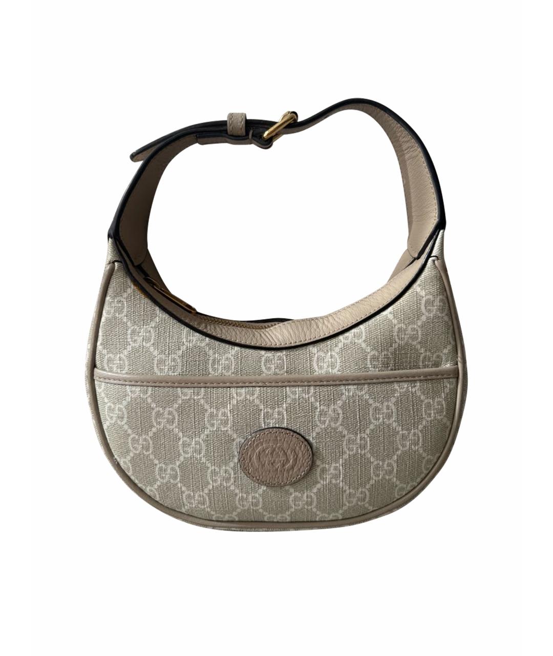 GUCCI Бежевая сумка через плечо, фото 1