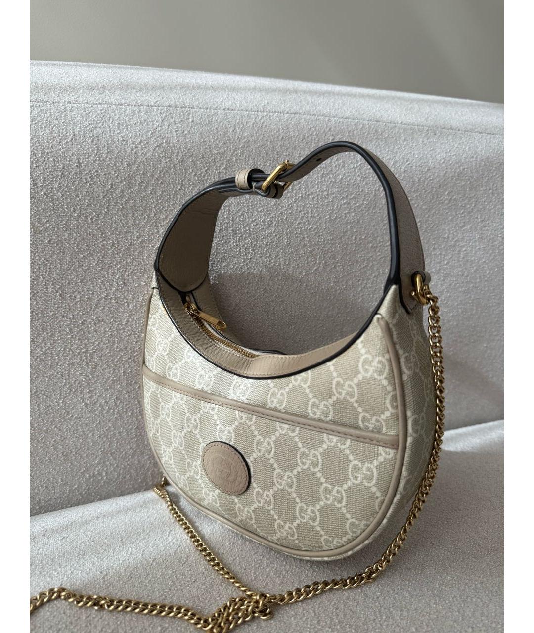 GUCCI Бежевая сумка через плечо, фото 2
