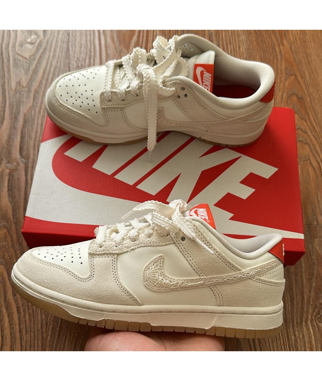 NIKE Белые кроссовки, фото 7
