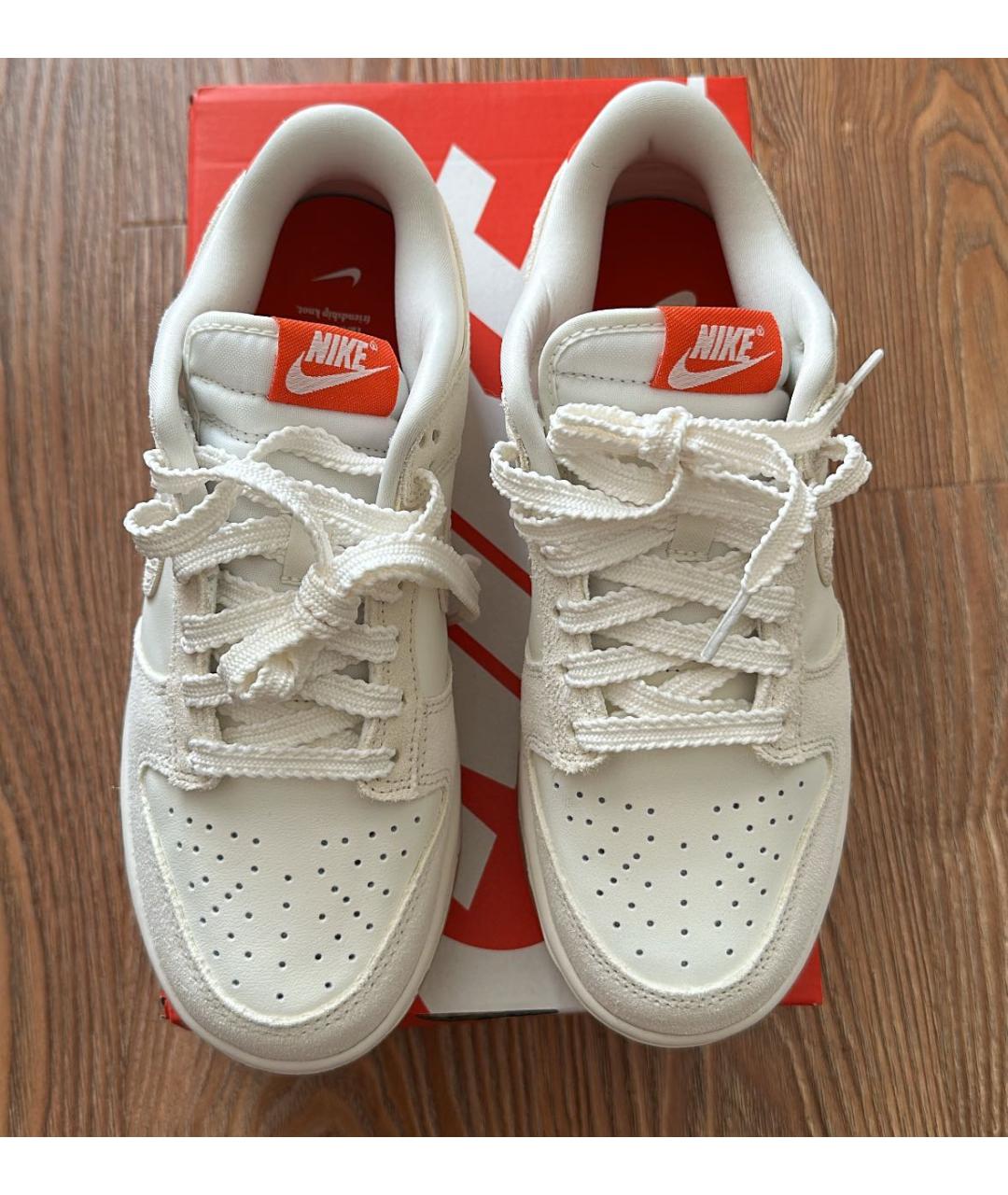 NIKE Белые кроссовки, фото 2