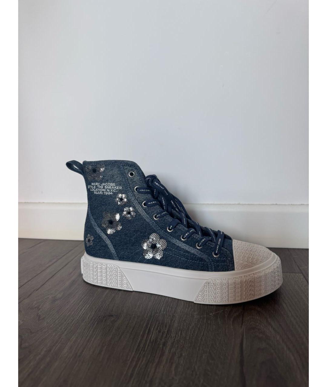 MARC JACOBS Синие кеды, фото 4