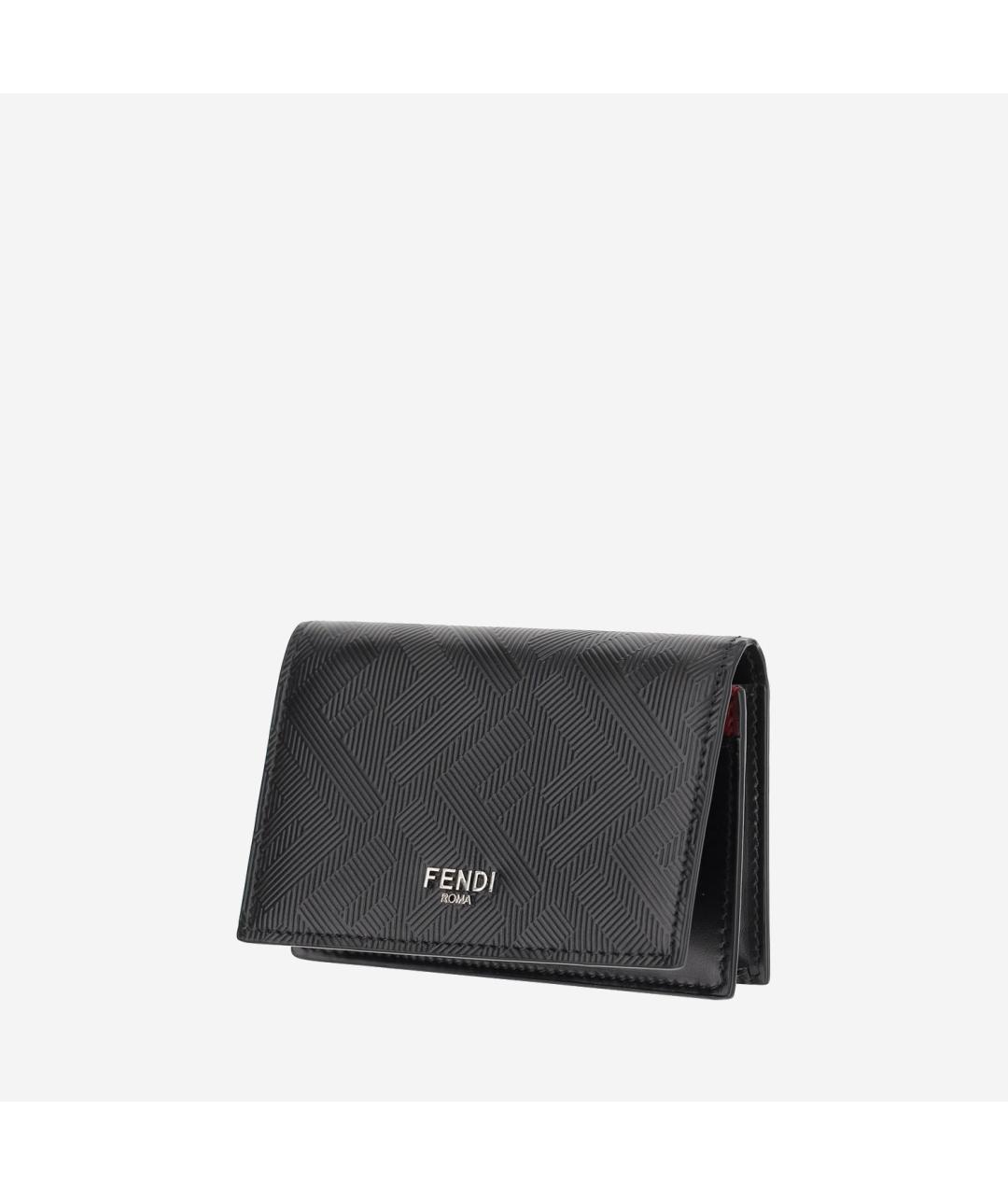 FENDI Черный кошелек, фото 2