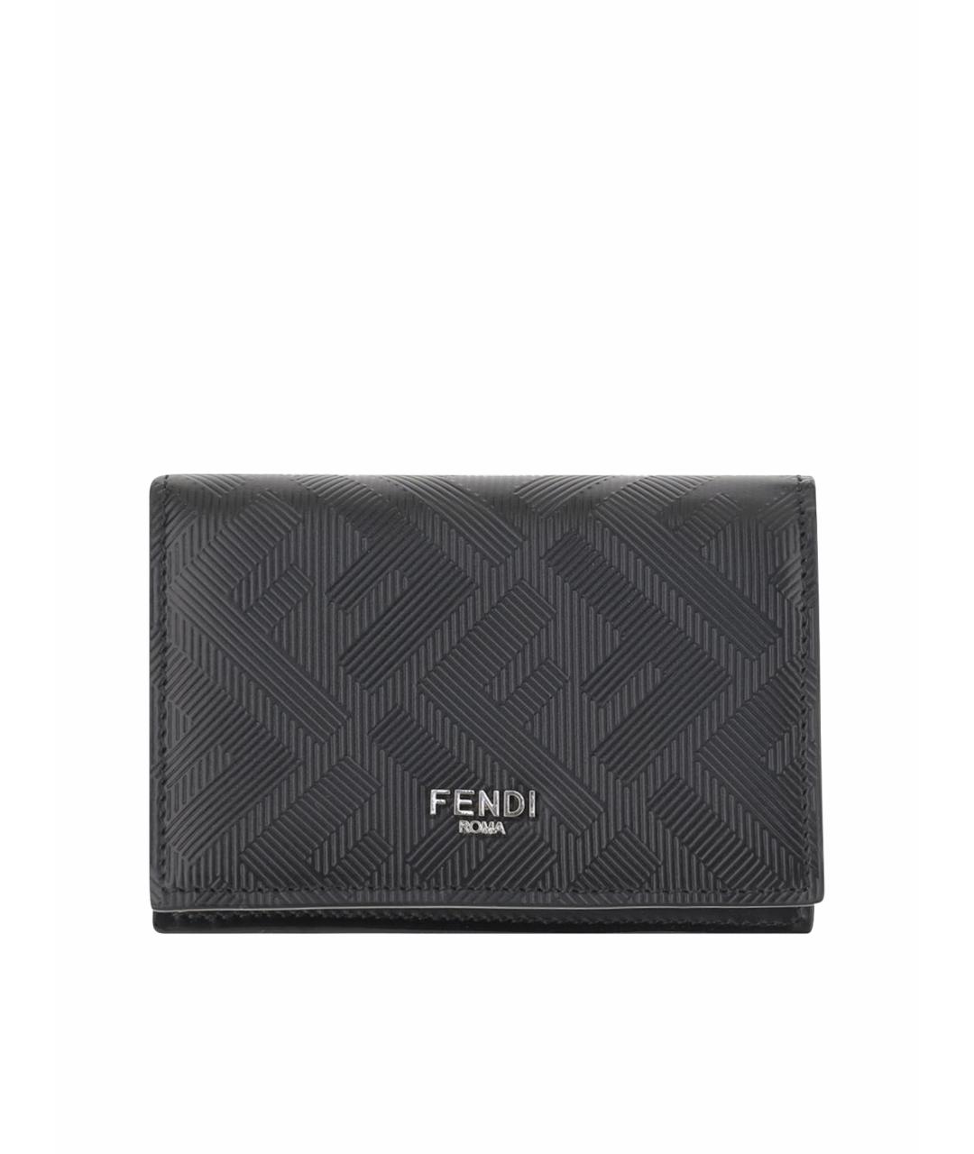 FENDI Черный кошелек, фото 1