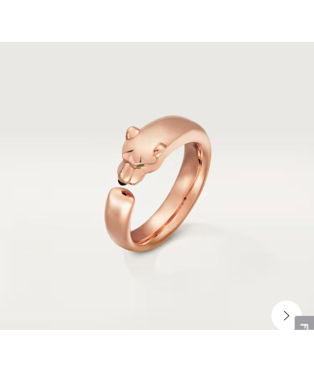 CARTIER Золотое кольцо из розового золота, фото 6