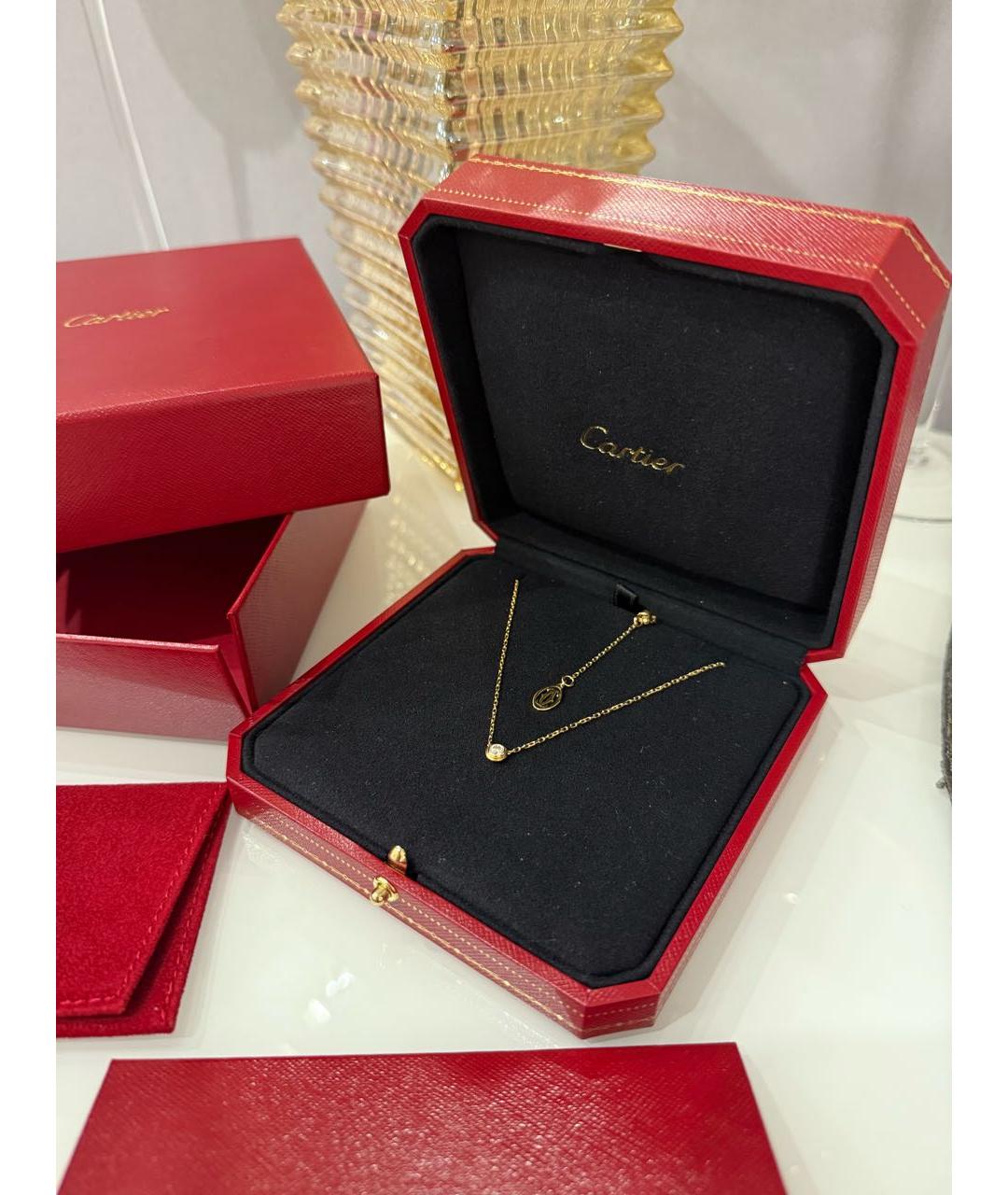 CARTIER Золотая подвеска из желтого золота, фото 3