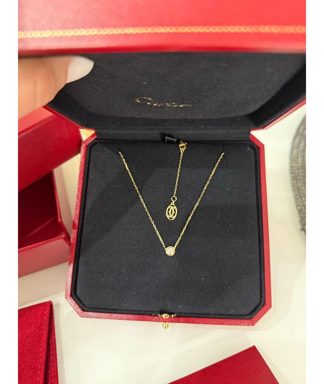 CARTIER Золотая подвеска из желтого золота, фото 5