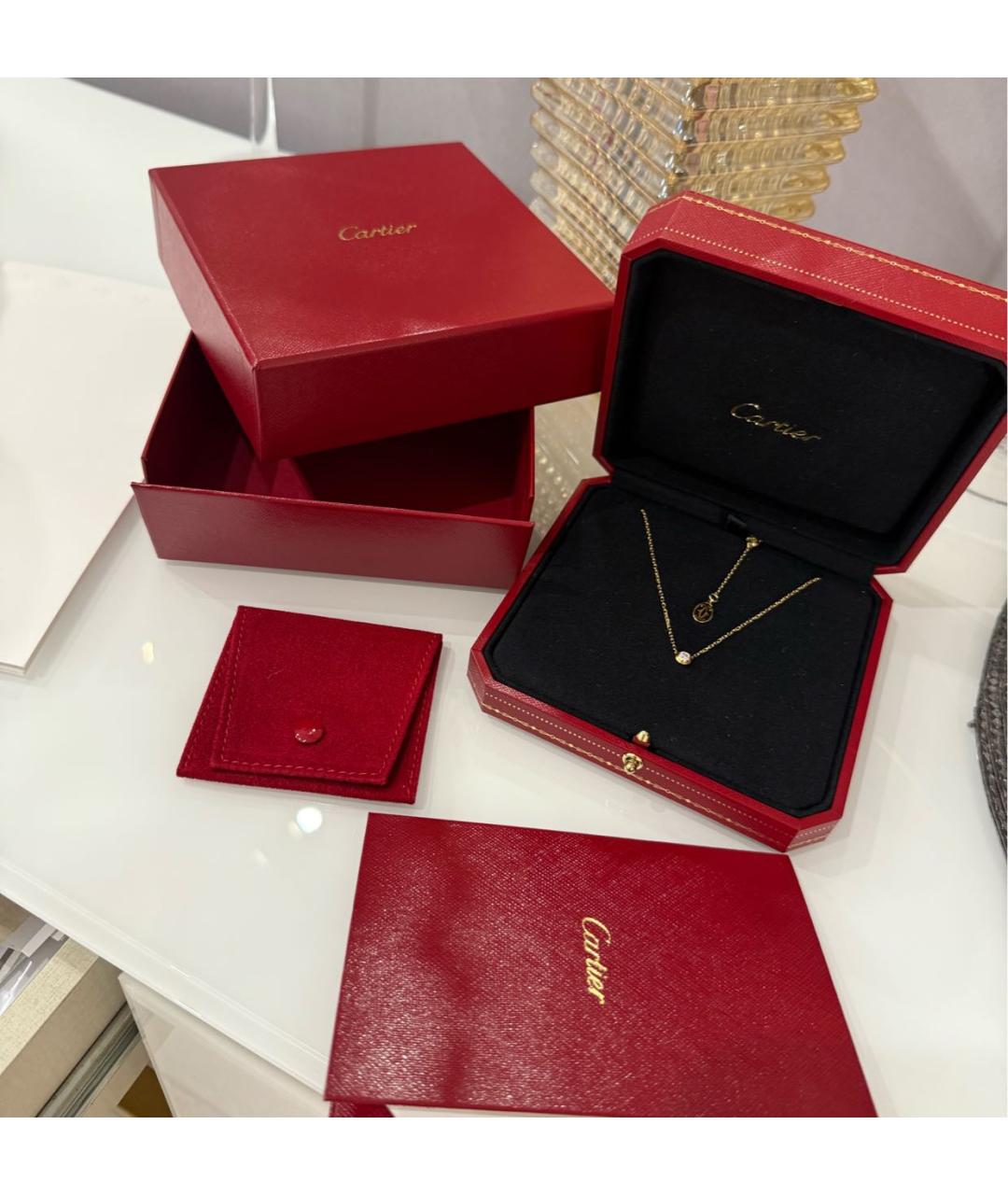 CARTIER Золотая подвеска из желтого золота, фото 2