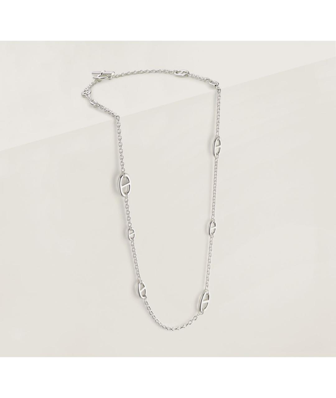 HERMES Серебряная серебряная цепочка, фото 5