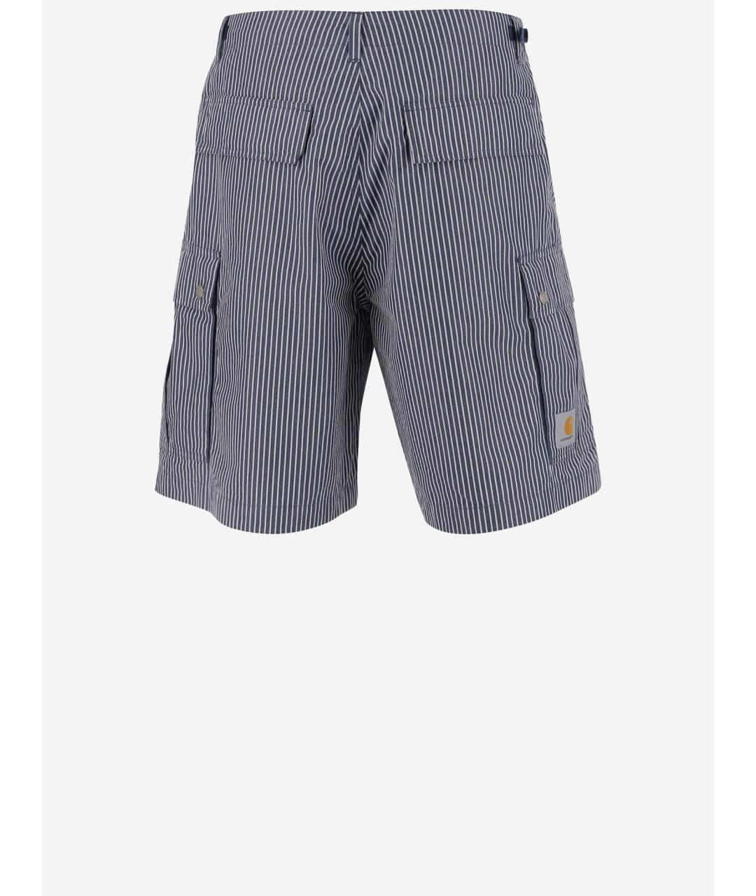 CARHARTT WIP Серые хлопковые повседневные брюки, фото 3