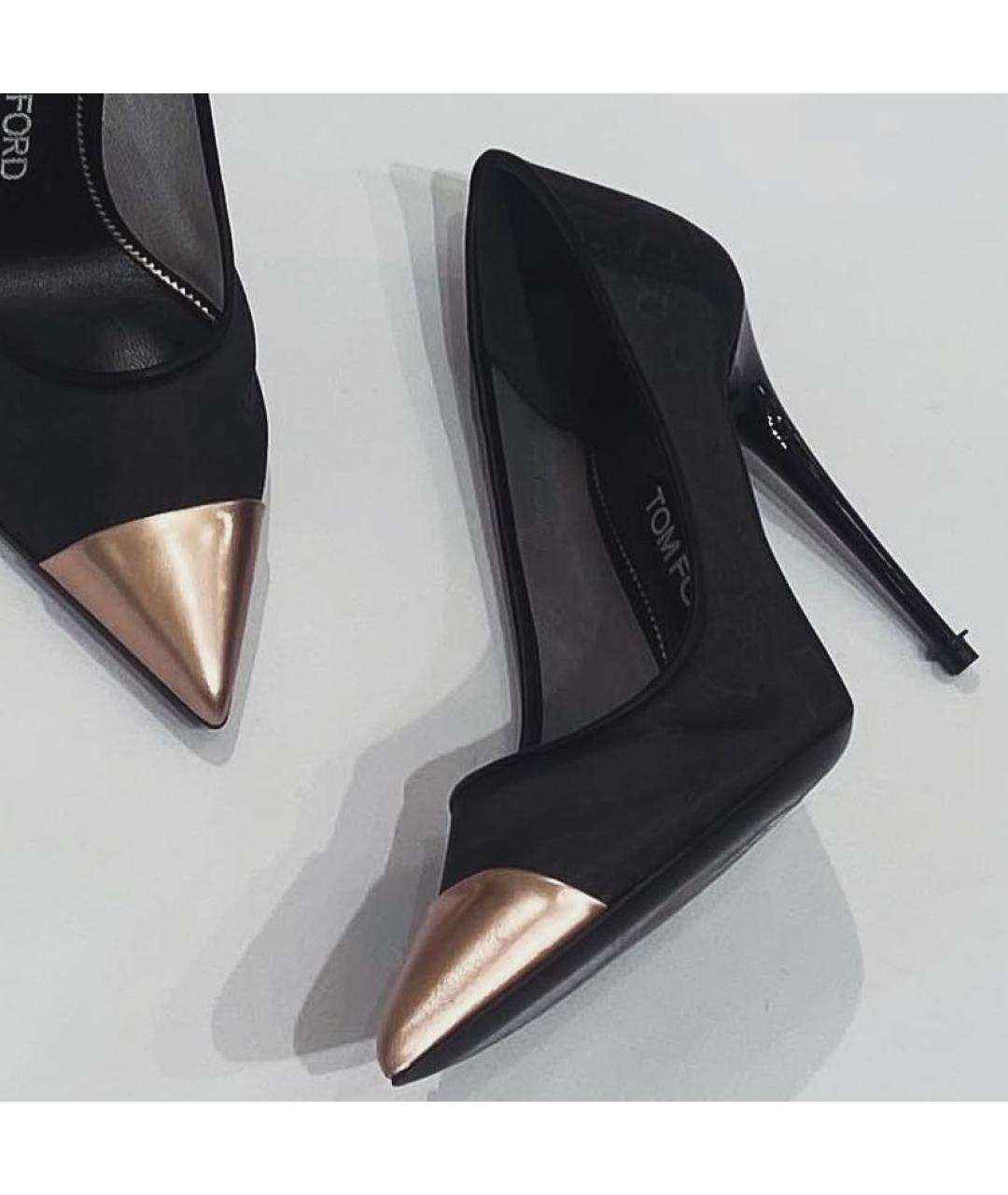TOM FORD Черные туфли, фото 4