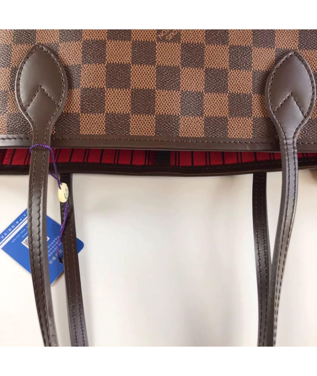 LOUIS VUITTON Коричневая сумка тоут, фото 4