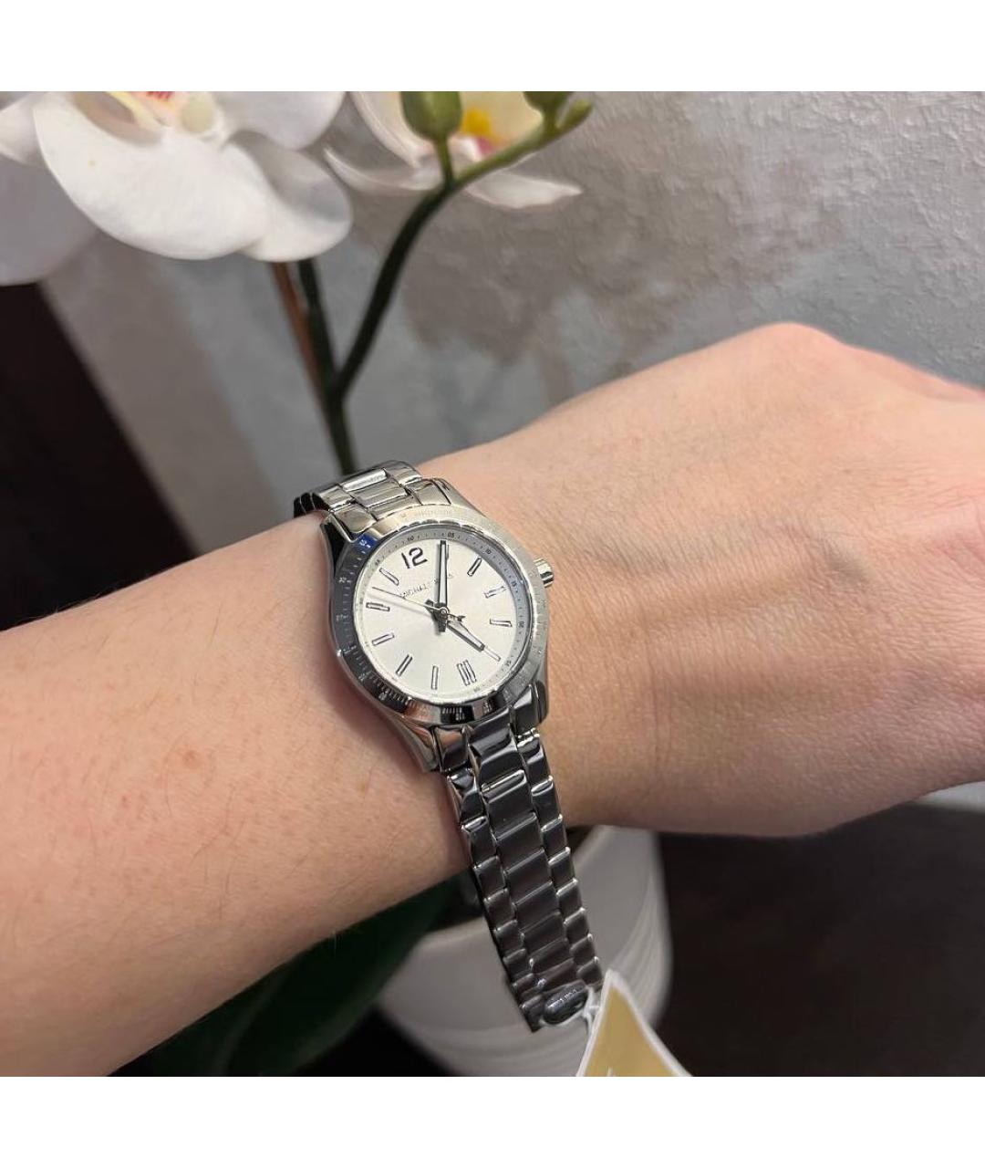 MICHAEL KORS Серебряные металлические часы, фото 6
