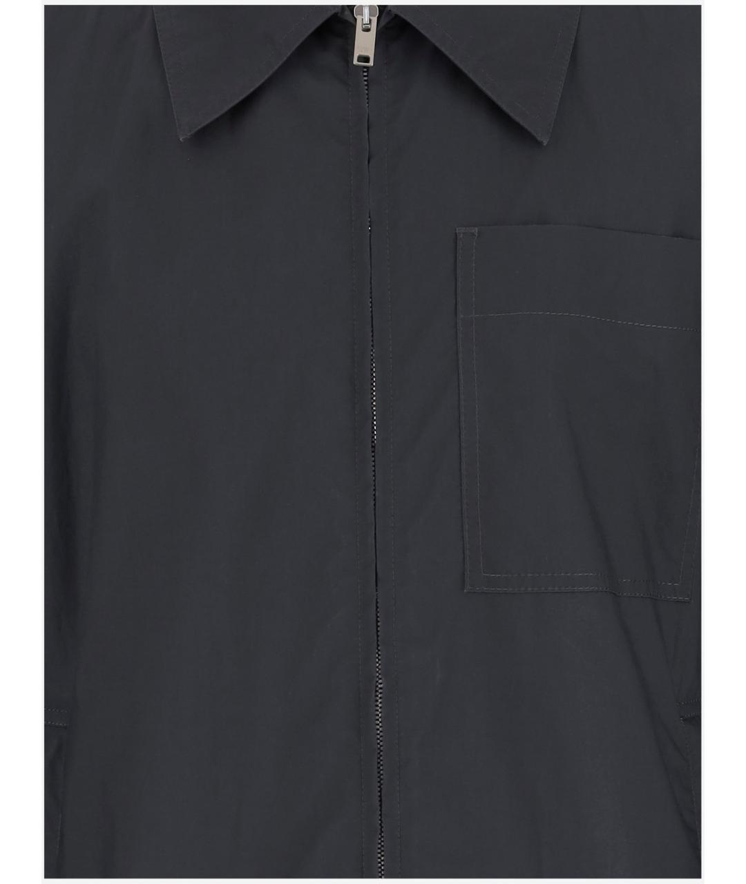 BOTTEGA VENETA Серая хлопковая куртка, фото 3