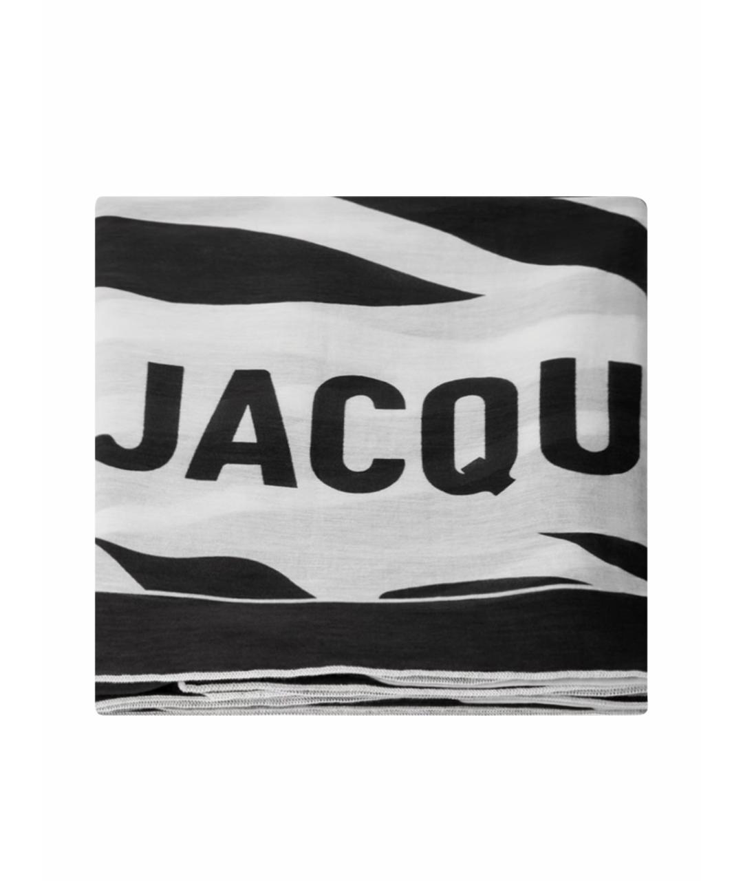 JACQUEMUS Черное хлопковое парео, фото 1