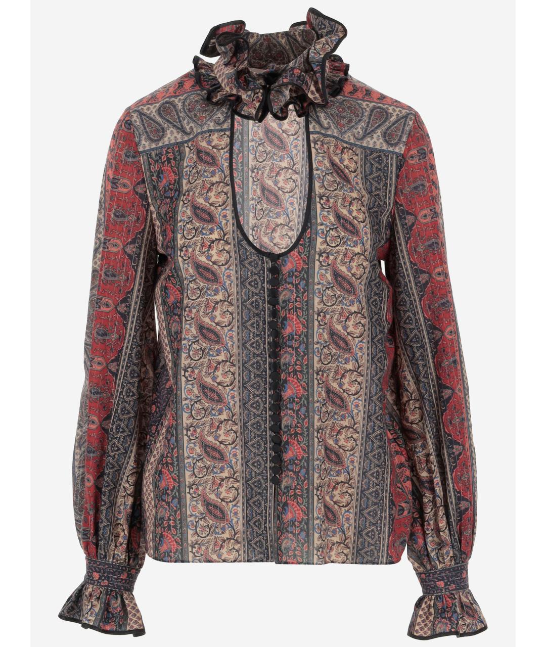 VALENTINO Коричневая рубашка, фото 4