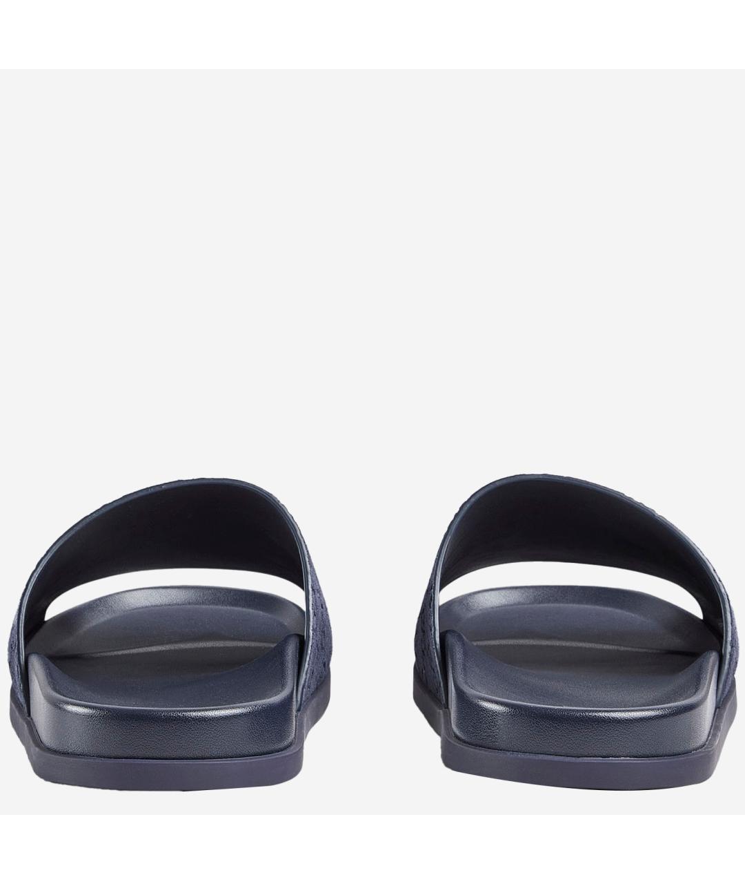 GUCCI Синие шлепанцы, фото 3