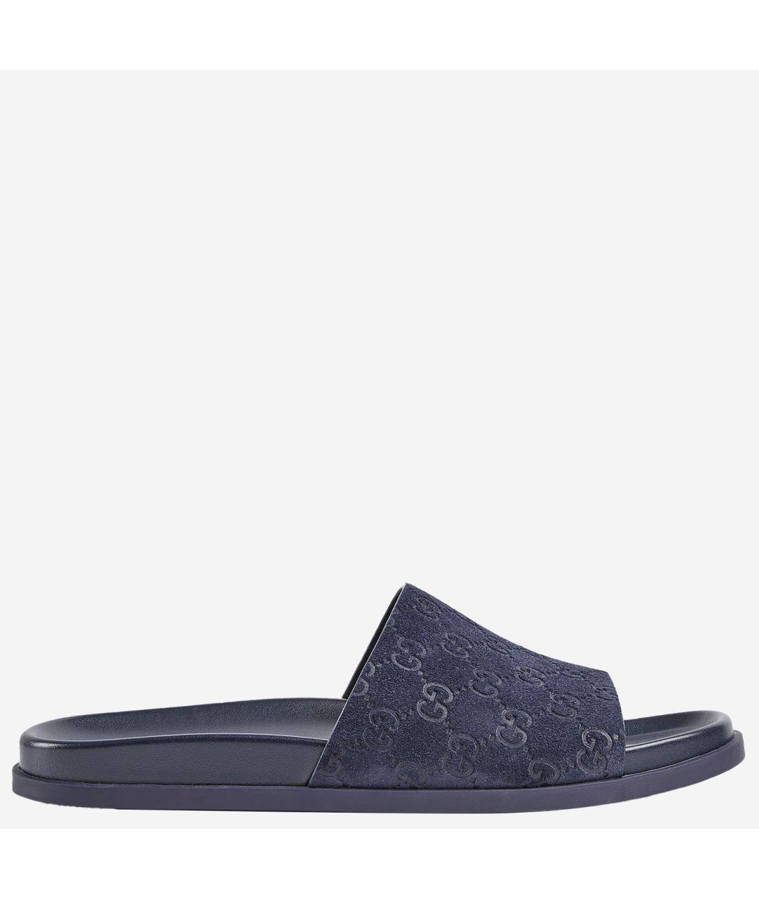 GUCCI Синие шлепанцы, фото 6