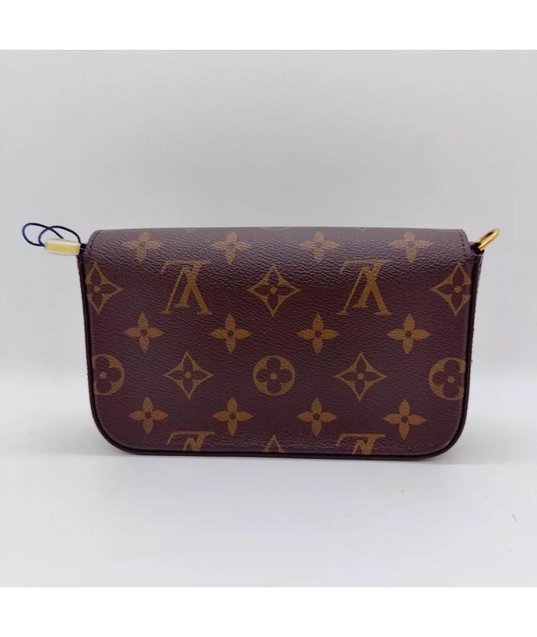 LOUIS VUITTON Коричневая сумка через плечо, фото 3