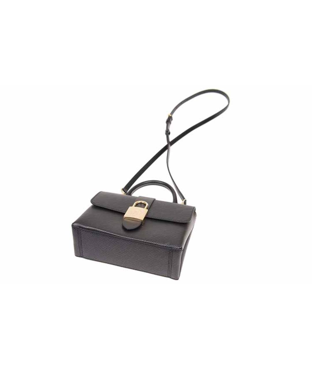 LOUIS VUITTON Серая кожаная сумка через плечо, фото 4