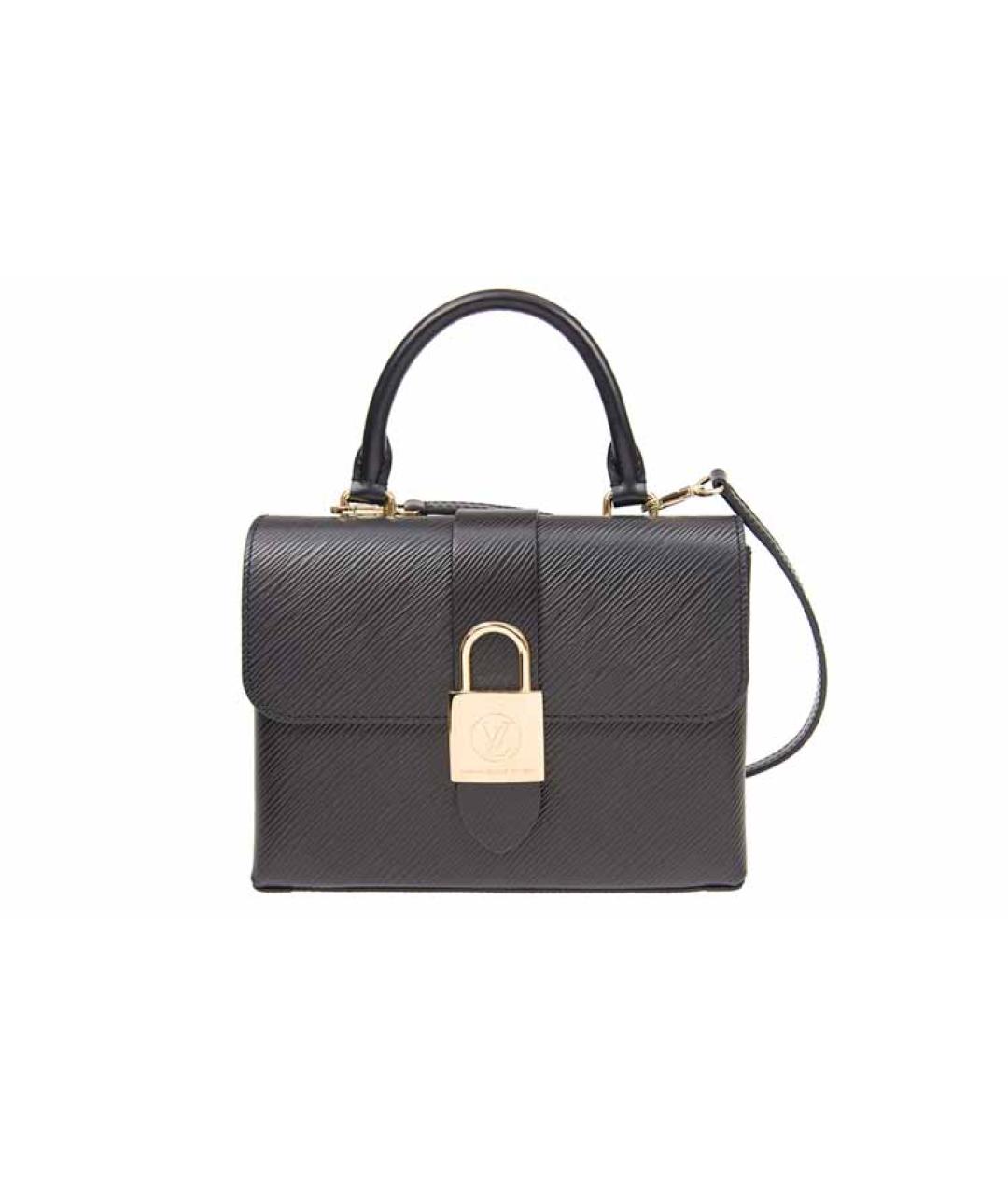 LOUIS VUITTON Серая кожаная сумка через плечо, фото 6