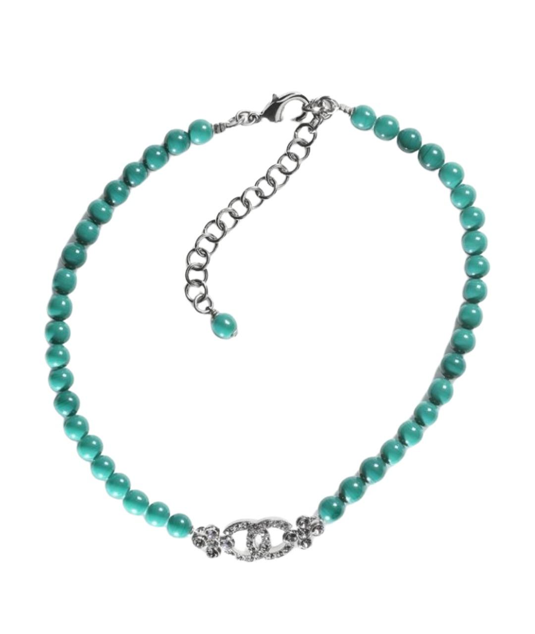 CHANEL Зеленые колье, фото 1