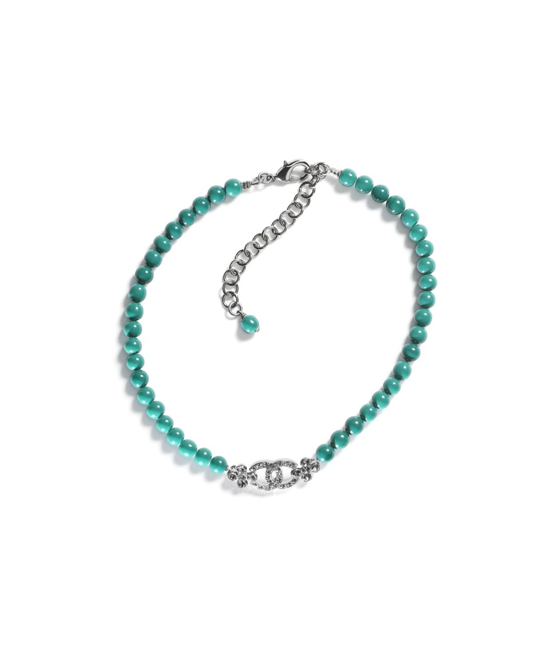 CHANEL Зеленые колье, фото 3