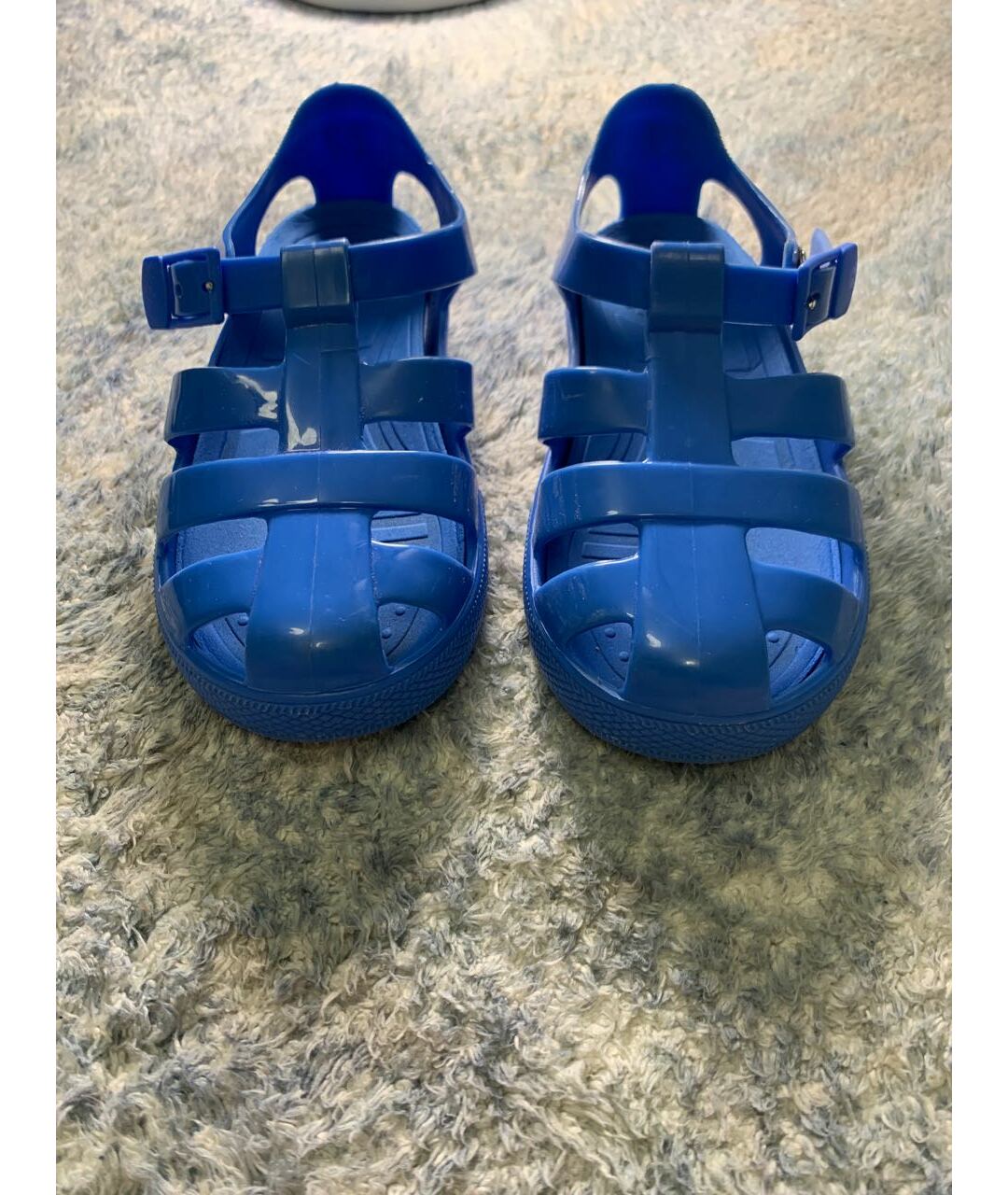 DOLCE&GABBANA Голубые резиновые сандалии и шлепанцы, фото 5