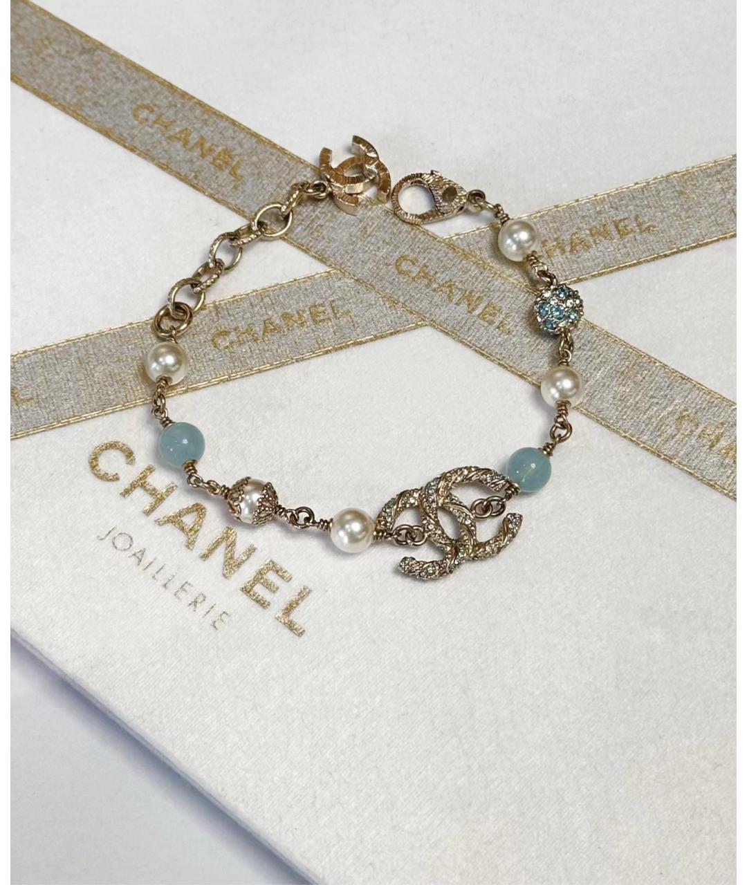 CHANEL Золотой браслет, фото 3