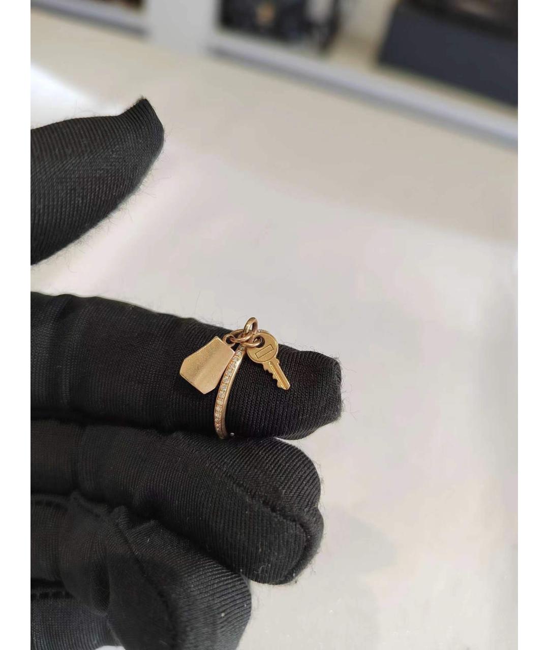 HERMES Золотое кольцо из розового золота, фото 5