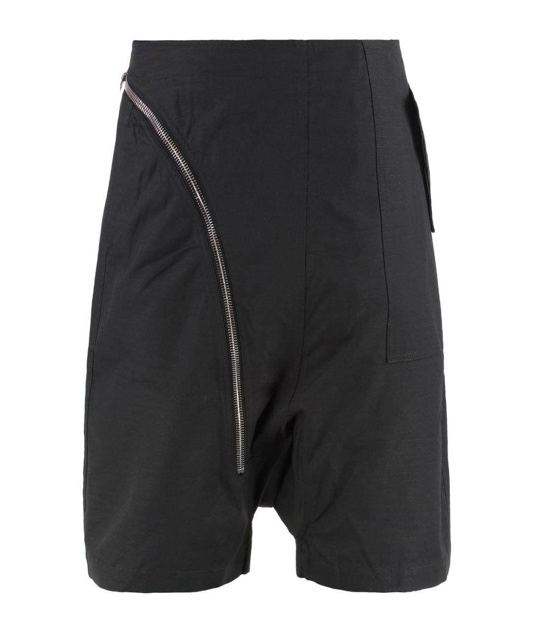 RICK OWENS DRKSHDW Черные хлопковые повседневные брюки, фото 1