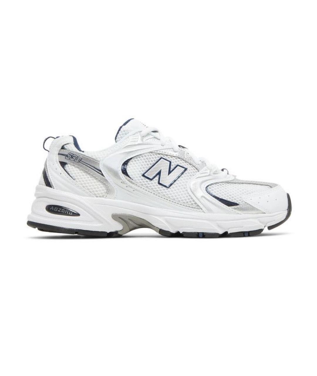 NEW BALANCE Белые синтетические кроссовки, фото 1
