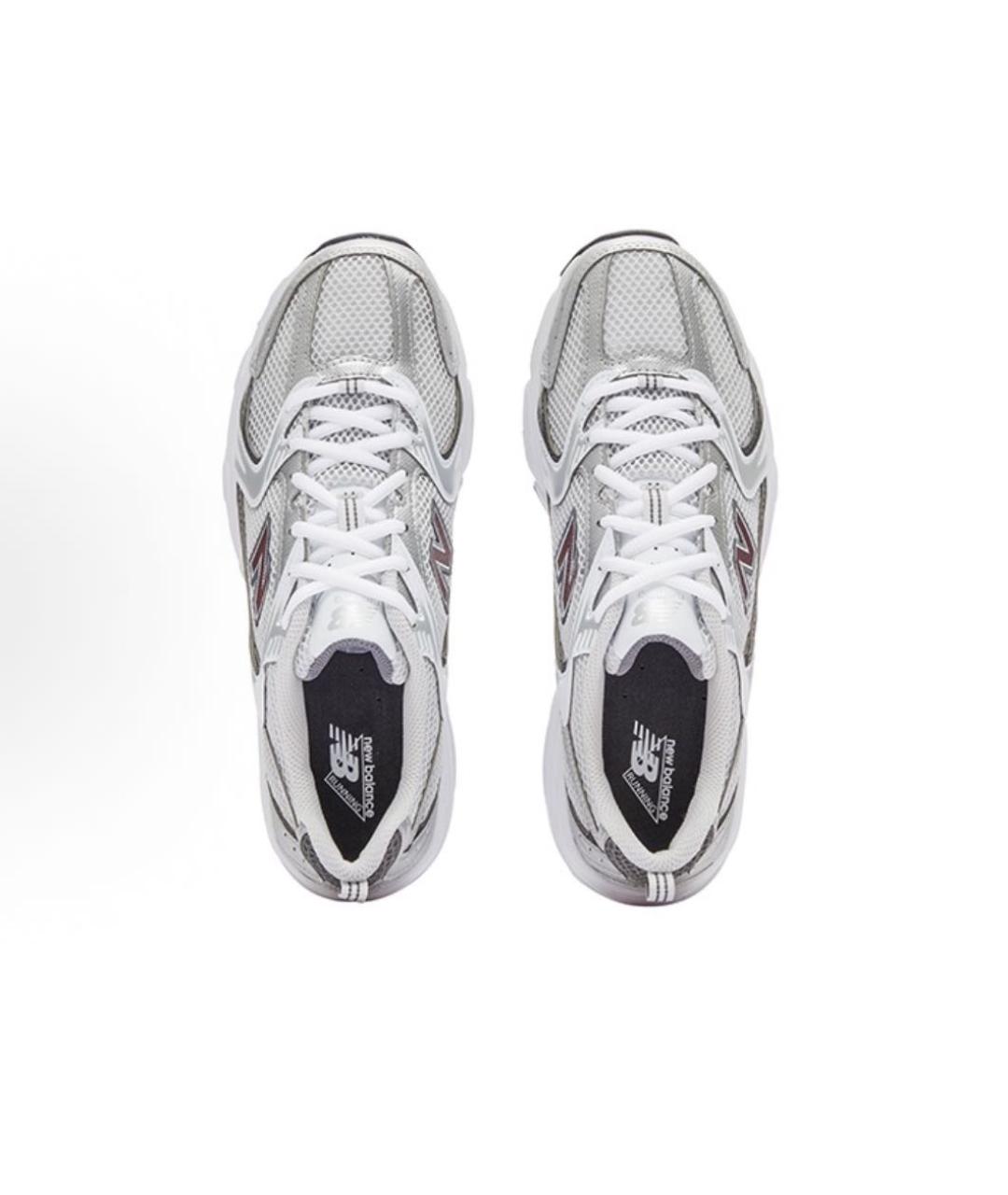 NEW BALANCE Серые синтетические кроссовки, фото 3
