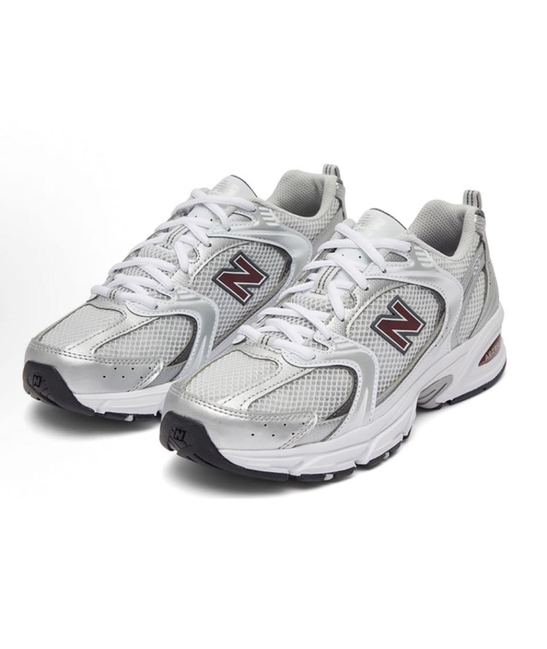 NEW BALANCE Серые синтетические кроссовки, фото 2