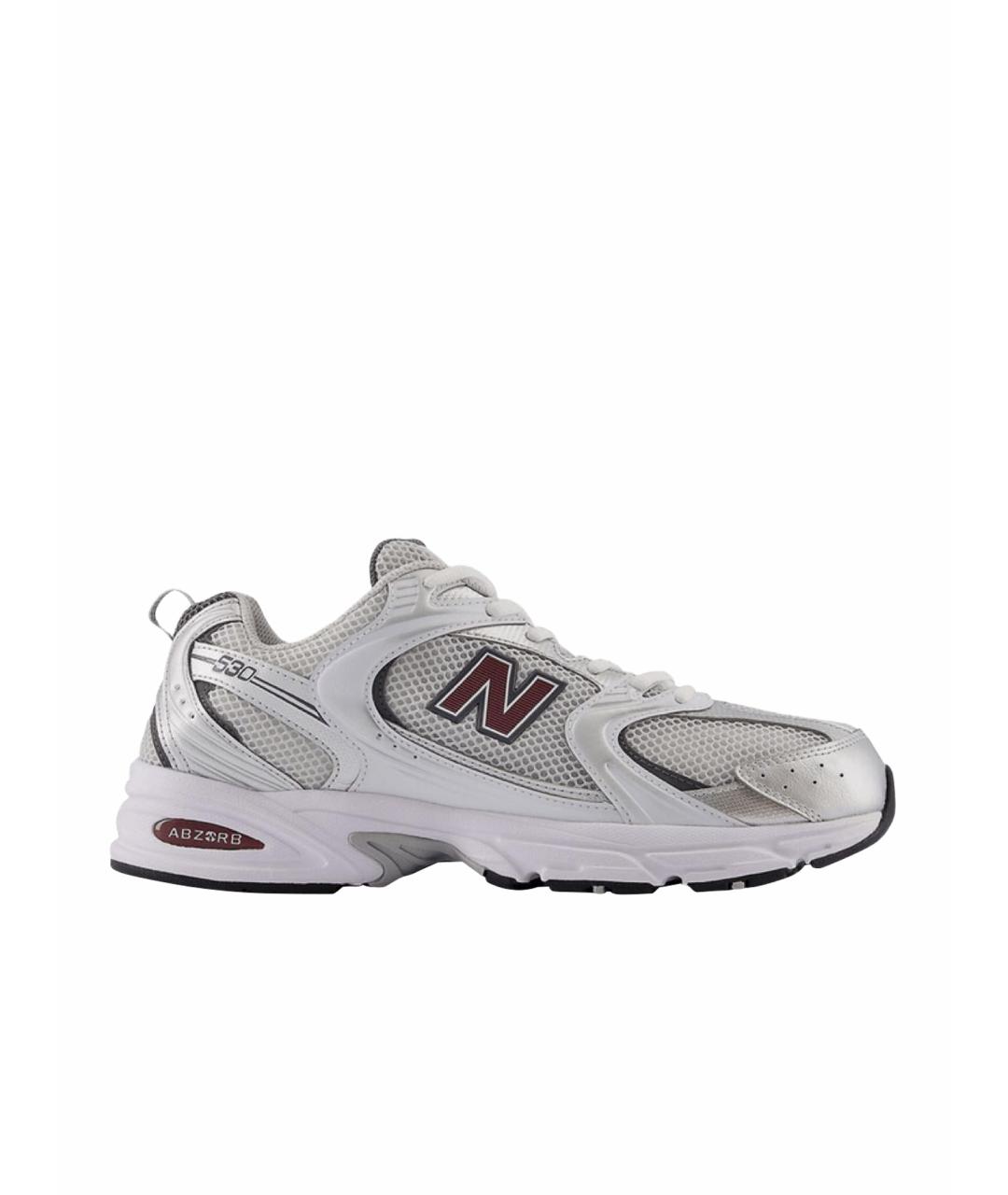 NEW BALANCE Серые синтетические кроссовки, фото 1