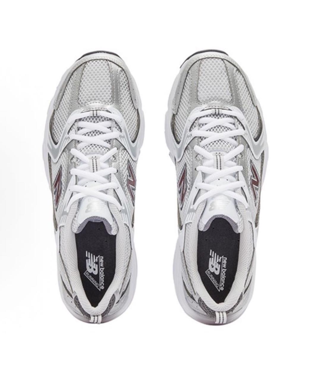 NEW BALANCE Серые синтетические кроссовки, фото 3