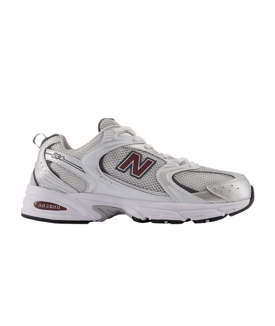 NEW BALANCE Серые синтетические кроссовки, фото 5