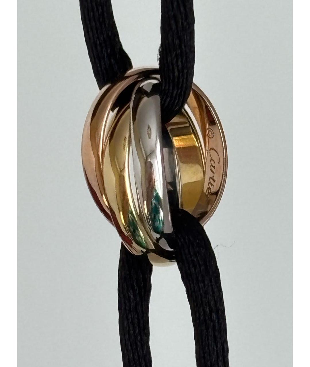 CARTIER Черный браслет из розового золота, фото 4