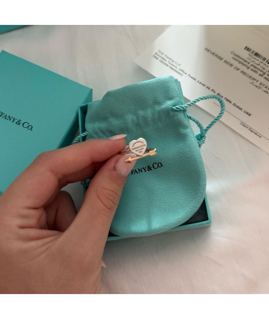 TIFFANY&CO Серебряное серебряное кольцо, фото 3