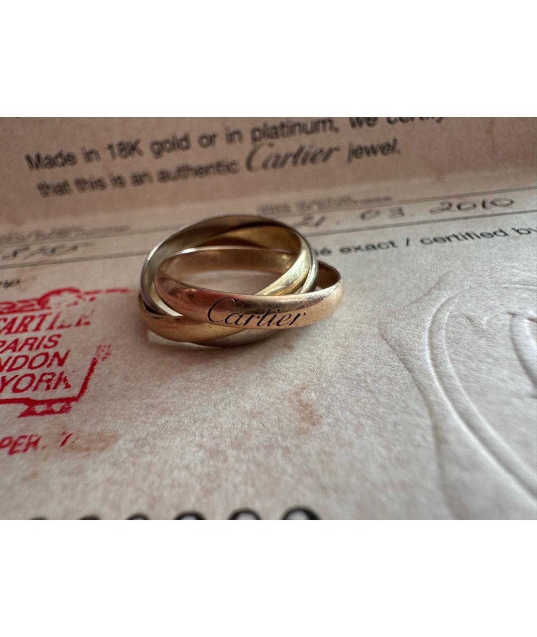 CARTIER Кольцо из желтого золота, фото 2