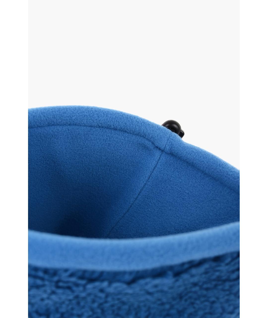 OFF-WHITE Синий шарф, фото 4