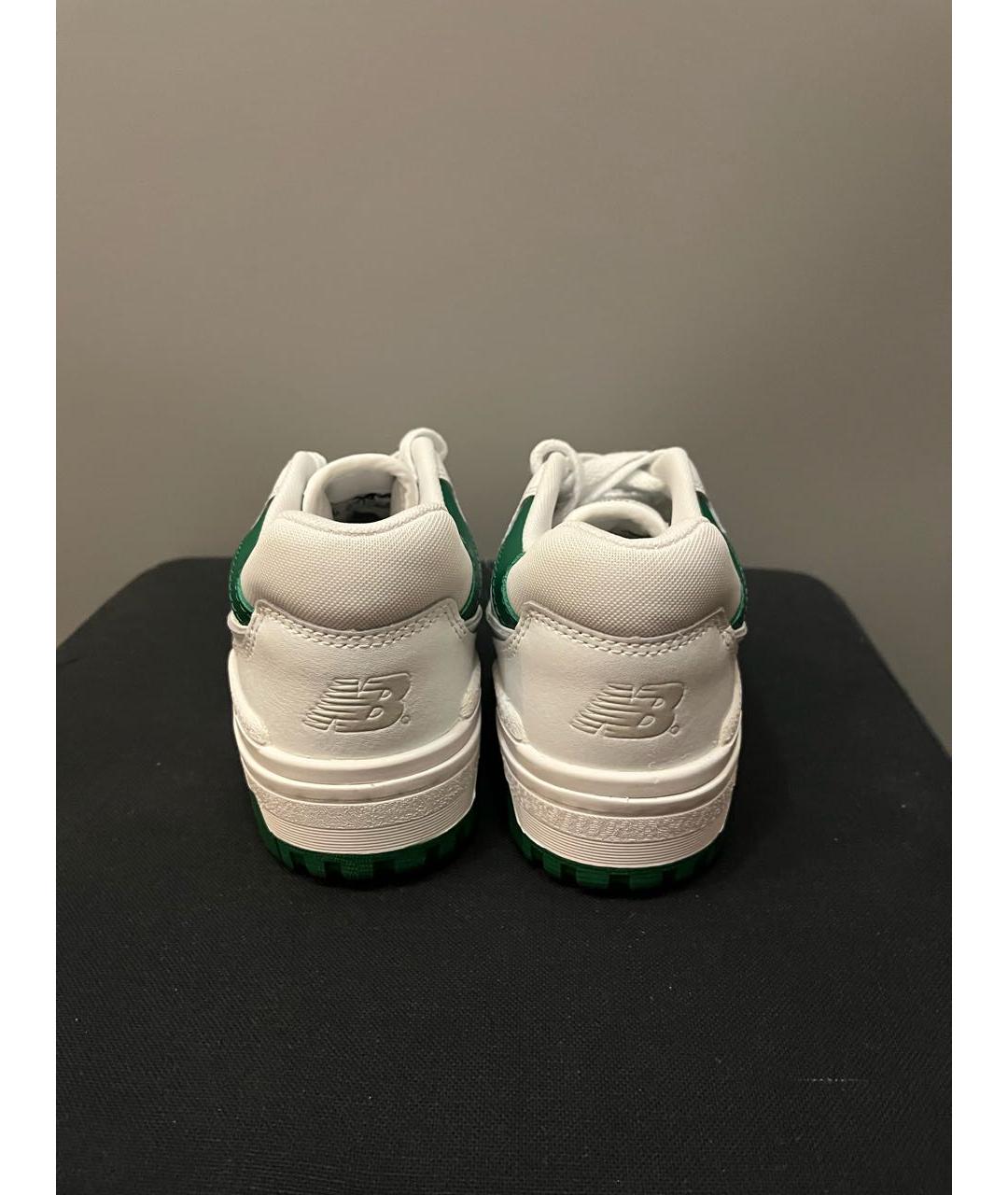 NEW BALANCE Белые кожаные кеды, фото 2