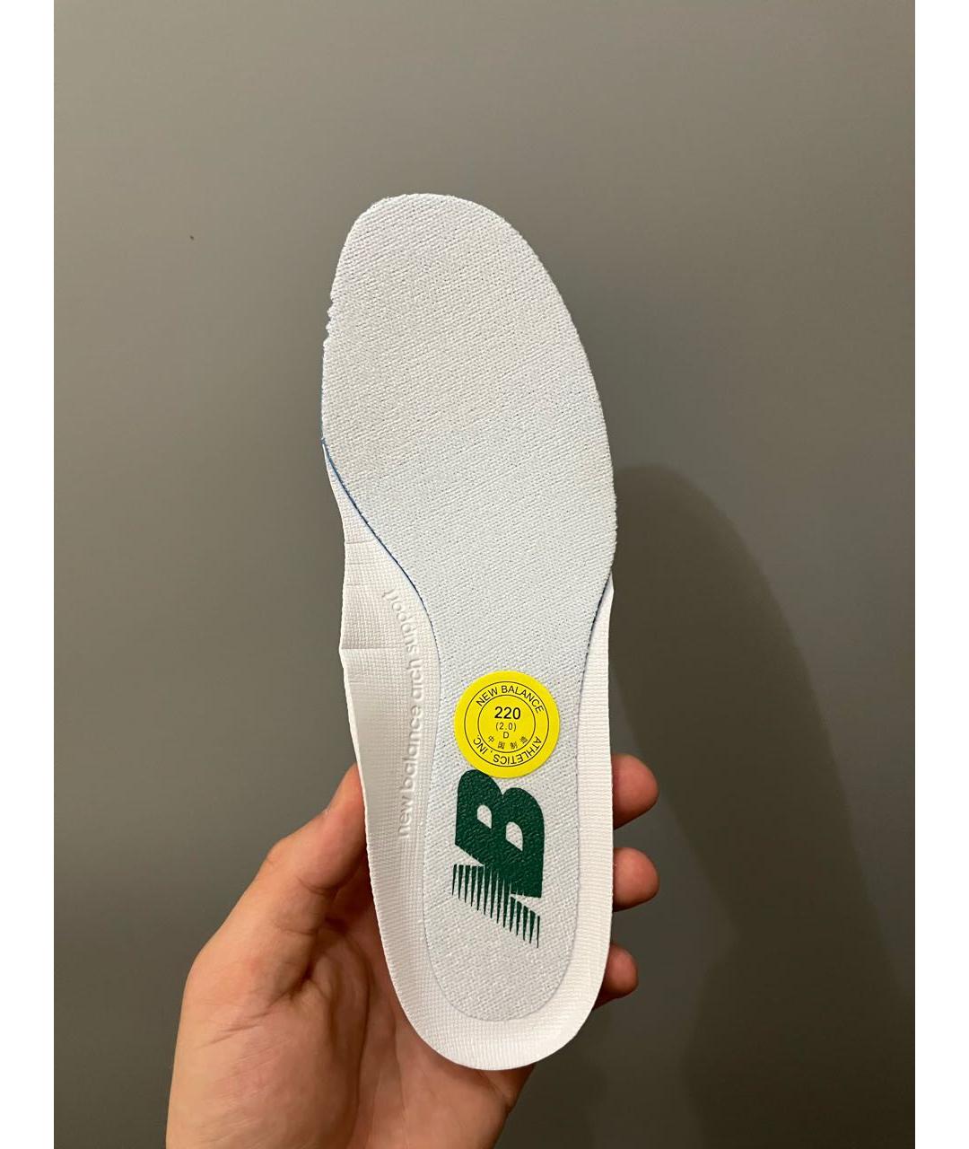 NEW BALANCE Белые кожаные кеды, фото 8