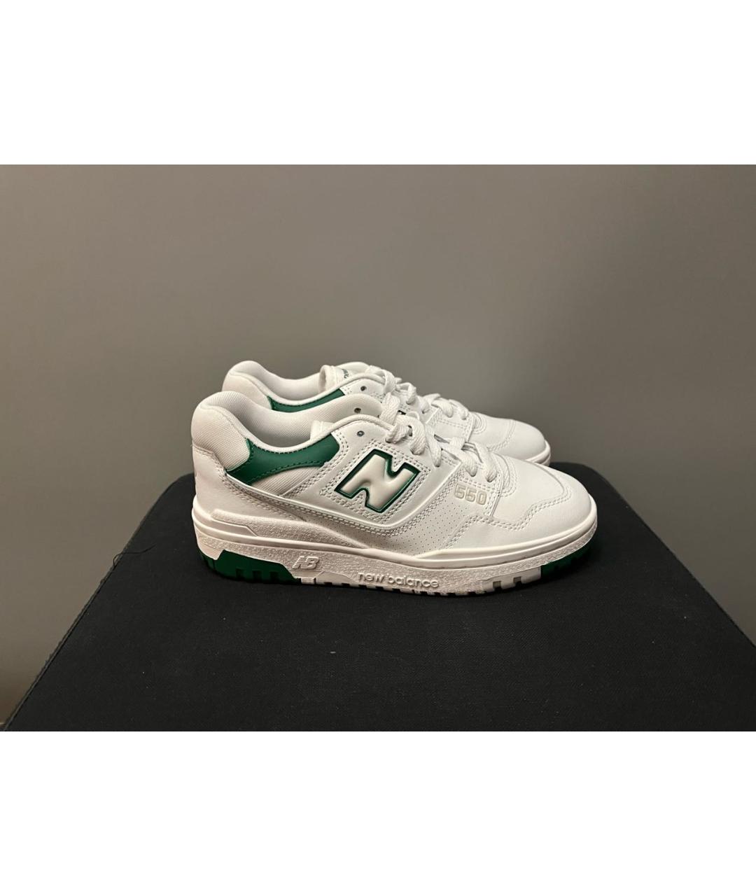 NEW BALANCE Белые кожаные кеды, фото 9