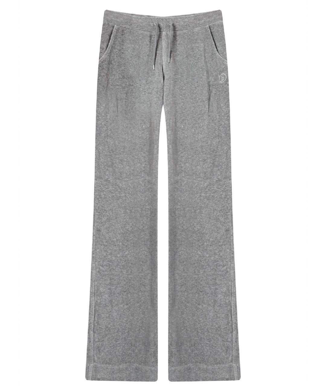 BOGNER Серые хлопковые спортивные брюки и шорты, фото 1