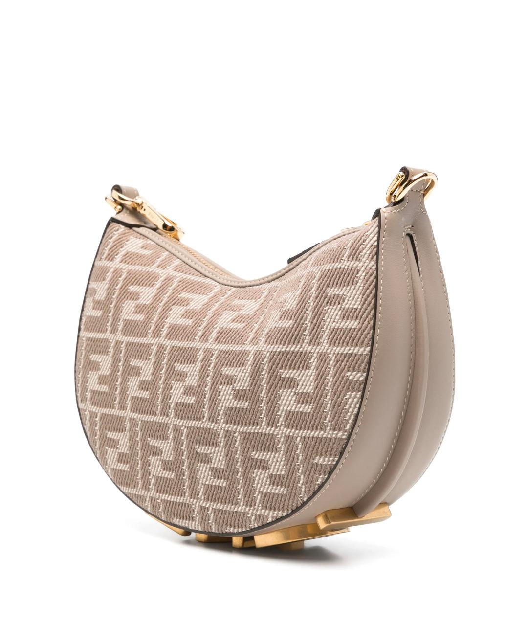 FENDI Бежевая сумка через плечо, фото 3