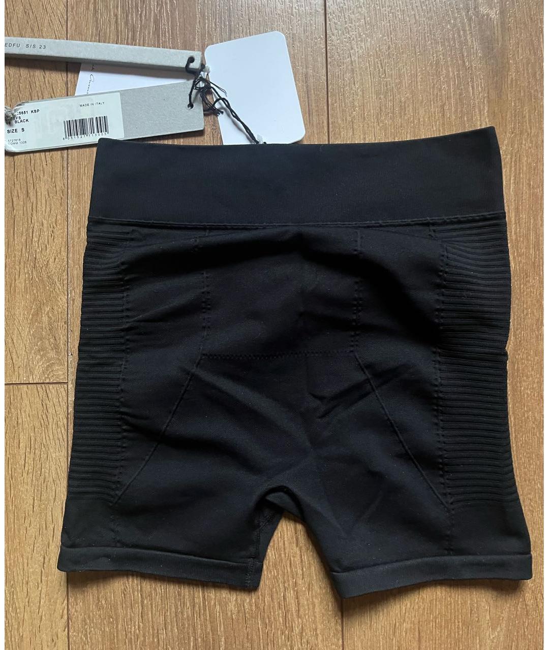 RICK OWENS Черные шорты, фото 4